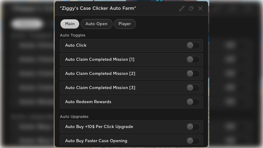 NEW Case Clicker Ziggy Hub Script – Auto Click & More!